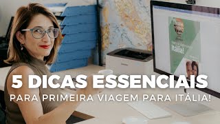 💁🏻‍♀️EXTRA 5 DICAS PARA PLANEJAR A SUA PRIMEIRA VIAGEM A ITÁLIA CLIMA TRANSPORTE E MUITO MAIS [upl. by Nidya]