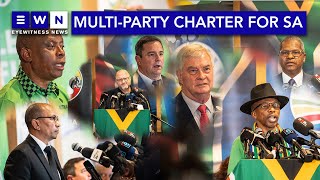 quotIt’s a game changerquot 7 political parties form the Multiparty Charter ahead of elections [upl. by Anairda]