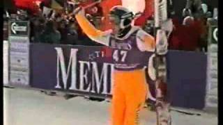 Andreas Goldberger Kulm 1996  198m WELTMEISTER 1996 ORF [upl. by Sidra]