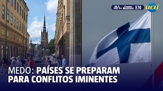 Suécia e Finlândia reforçam preparativos para crises [upl. by Antonetta150]