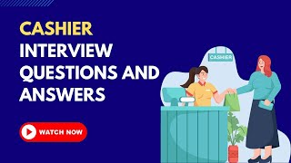 Cashier Interview Questions and Answers [upl. by Adnahsed]