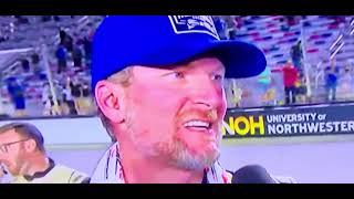 Dale Earnhardt Jr  Bristol Xfinity Post Race Interview 92024 [upl. by Battat]