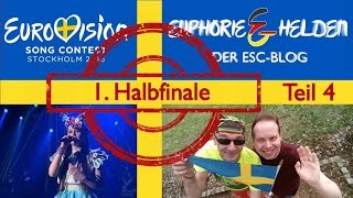 ESCBlog quotEuphorie und Heldenquot aus Stockholm 1 Halbfinale Teil 4  Eurovision 2016 [upl. by Nike]