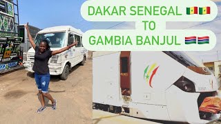 How I exited Dakar Senegal and entered Gambia as a Kenyan Via Train Road and Sea all in a Day [upl. by Zebulon562]