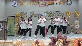 Opening salvo Dr Juan G Nolasco High Schools DANCE TROUPE WBB Juan Nolasco candidates [upl. by Nivlek]