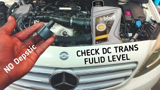 How to check transmission fluid  Mercedes Benz B200cla250 [upl. by Gunnar]