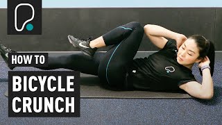 AB EXERCISE  How to do a bicycle crunch [upl. by Oibaf]