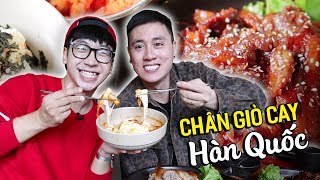 LẦN ĐẦU ĂN CHÂN GIÒ CAY HÀN QUỐC  TÂM SỰ VỀ XỨ HÀN  SERIES NINH EATING ĂN GÌ 57 [upl. by Tavish]