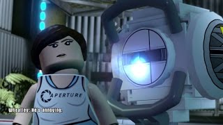 LEGO Dimensions  Portal 2 Level Pack Walkthrough Aperture Science [upl. by Haret]