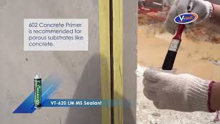 VT620 LM MS Sealant HOW TO SEAL hardware buildityourself fixitup [upl. by Qooraf288]