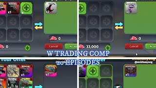 9 Minutes of W trades creatures of sonaria W trade Comp [upl. by Anirrak]