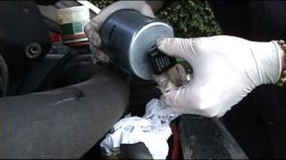 Mercedes Sprinter  How to Change Diesel Fuel Filter [upl. by Drida]