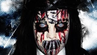 DEATH MASK  SlipKnot  Joey Jordison  Makeup Tutorial [upl. by Chick]