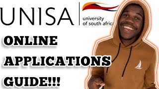 HOW TO APPLY ONLINE AT UNISA FOR 2024  UNIVERISTY [upl. by Zoellick]