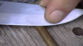 Knife Blade Hardness Test READ WARNING [upl. by Dolan227]