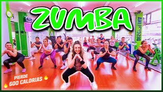 ZUMBA para BAJAR DE PESO en CASA 🔥 Clase COMPLETA y DIVERTIDA [upl. by Lamej]