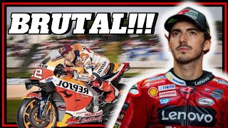 MotoGP América Bagnaia destroza el récord de Márquez [upl. by Aicirtam]