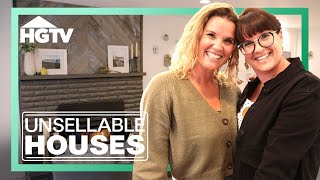 Remodeling a Gross Rental Home for First Time Buyers  Unsellable Houses  HGTV [upl. by Hansel]