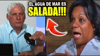 Ministra deja MUDO a Diaz Canel y a toda Cuba ⚠️ [upl. by Philpot]