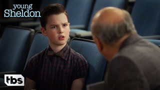 Sheldon Wants Credit For Helping Dr Sturgis Write His Paper Clip  Young Sheldon  TBS [upl. by Saville]