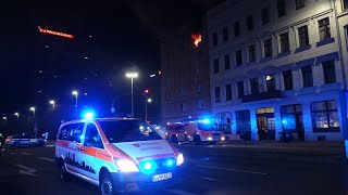 Toter bei Wohnungsbrand in Leipzig [upl. by Carleton]