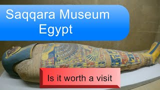 Exploring the Saqqara Museum situated near the worlds oldest pyramids [upl. by Alim]