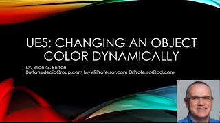 Unreal Engine 5 A Quick Guide to Dynamic Color Changes [upl. by Ydnyc]