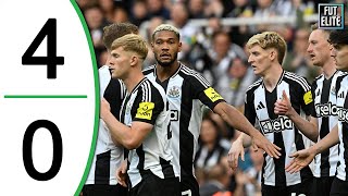 Newcastle United vs Girona 40 Extended Highlights amp Goals 2024 [upl. by Nahtnhoj565]