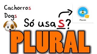 Entenda como é o plural em inglês [upl. by Dulcia]