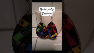 modge podge earrings [upl. by Ellives]