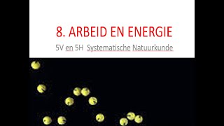 5H samenvatting hf 8 Arbeid en energie deel 2 [upl. by Rutledge]