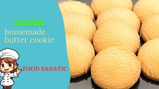 Easy Butter Cookie recipe [upl. by Feodore]