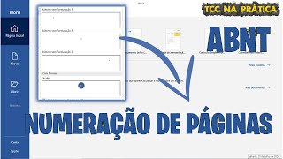 Como Inserir Número de Páginas a Partir da Introdução de Acordo com as Normas ABNT [upl. by Olegnad]