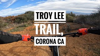 Troy Lee Trail Skyline Trails  Corona Ca [upl. by Itnahsa]