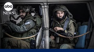 Largest call up of military reserves in Israels history amid conflict with Hamas l GMA [upl. by Phila]