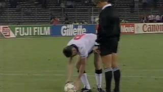 Kyllburg Eifel  Halbfinale FußballWM 1990 Deutschland  England bei „Hugoquot [upl. by Nilekcaj]