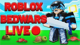 🔴ROBLOX BEDWARS PLAYING CUSTOMS WITH VIEWERS SUMMER UPDATE [upl. by Heffron]