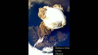 Watch Biggest Volcano Eruption seen From Space  Sarychev Volcano Massive Ash Cloud Footage [upl. by Leur]