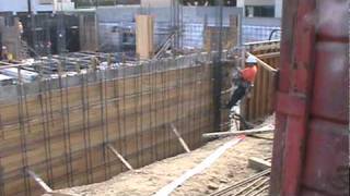 Formwork for concrete wall [upl. by Jarrad21]