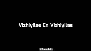 Vizhiyilae en vizhiyilae  Vellithirai  Sad song  Song with lyrics  Black screen  Chitra [upl. by Adiehsar]