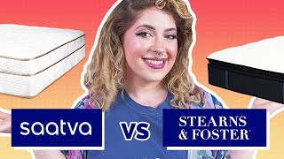 Saatva vs Stearns and Foster Lakeridge Mattress Comparison  Which Luxury Bed Is Best For You [upl. by Sumahs]