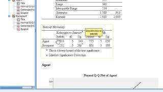 How to test normality in SPSS and report the results [upl. by Burl]