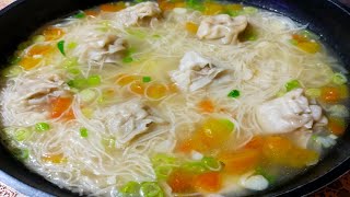 SIOMAI SOTANGHIN SOUP  MercelitaOuano [upl. by Aenet42]