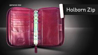 Filofax Holborn Zip Organisers [upl. by Hardwick]