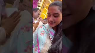 Radhika Merchant Ambani Shloka Mehta Ambani Mukesh Ambani Anant Ambani Lalbaugcharaja Ganesh Darshan [upl. by Stanwin]