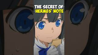 What did Hermes note given to Hestia contain danmachiseason5 danmachi anime [upl. by Melquist]