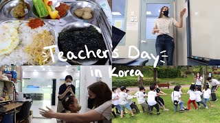 Teachers Day as an English Teacher in Seoul South Korea  Day in my Life  Expat in Korea [upl. by Enylorac274]