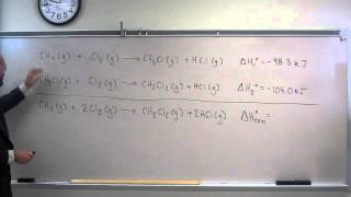 Calculate Standard Enthalpy of Reaction ∆H°rxn By Reaction Addition Method 001 [upl. by Boj515]