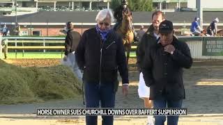 Lawsuit aims to get Arkansas Derby winner trained by Bob Baffert into Kentucky Derby 150 [upl. by Nagaer]