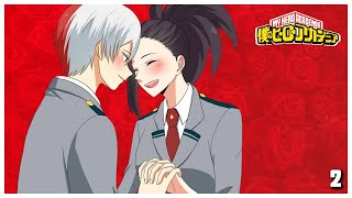 Momos Telepathy Problem  Part 2 My Hero Academia Todomomo Comic Dub [upl. by Nalid]